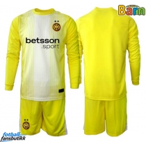 Inter Milan Keeper Bortedraktsett Barn 2025-26 Langermet (+ Korte bukser)